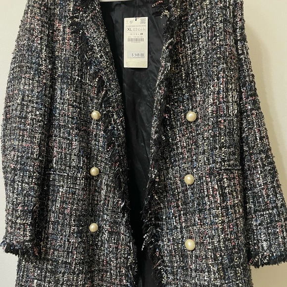 NWT blazer zara size XL - Picture 3 of 6